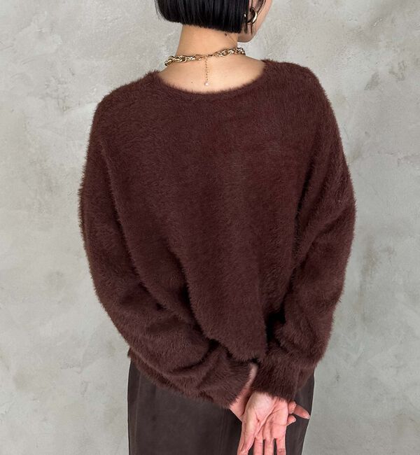 Doux archives「シャギーニットプルオーバー」|ニット・セーター|