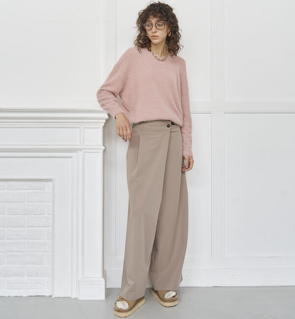 Doux archives「シャギーニットプルオーバー」|ニット・セーター|