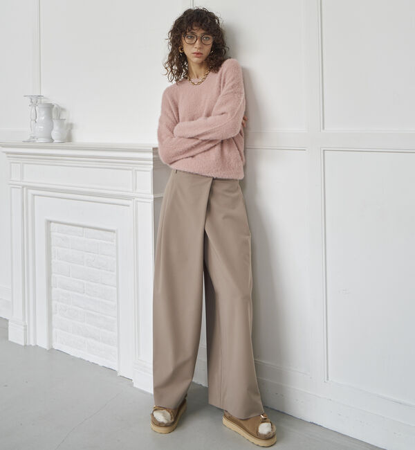 Doux archives「シャギーニットプルオーバー」|ニット・セーター|