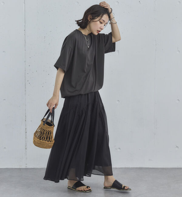 Doux archives「裾ドロストＴｅｅ」|Tシャツ・カットソー|