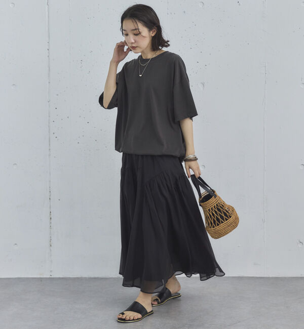 Doux archives「裾ドロストＴｅｅ」|Tシャツ・カットソー|