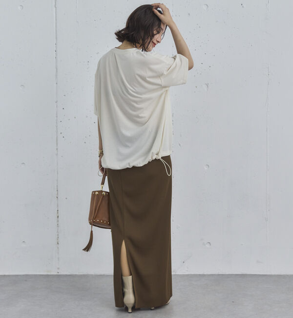 Doux archives「裾ドロストＴｅｅ」|Tシャツ・カットソー|
