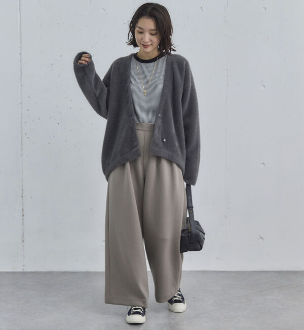 Doux archives「ダブルフェイスシャギーカーデ」|カーディガン|