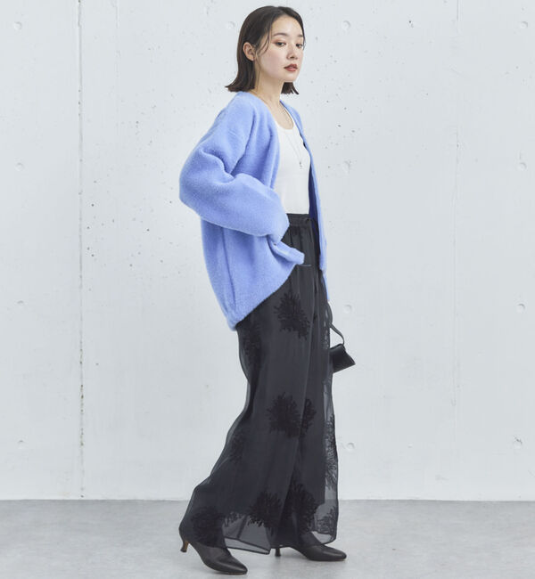 Doux archives「ダブルフェイスシャギーカーデ」|カーディガン|