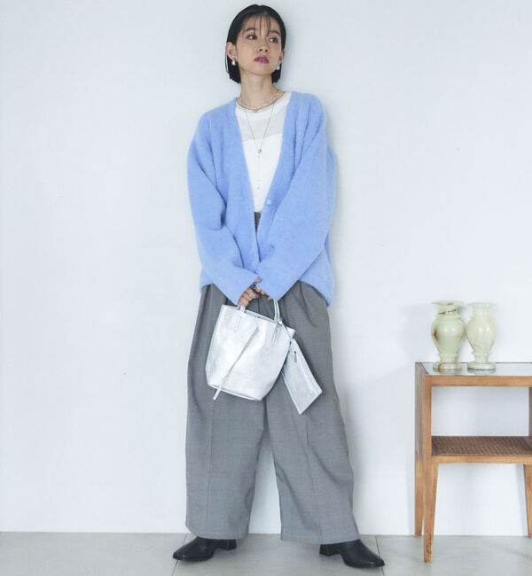 Doux archives「ダブルフェイスシャギーカーデ」|カーディガン|