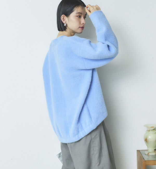 Doux archives「ダブルフェイスシャギーカーデ」|カーディガン|