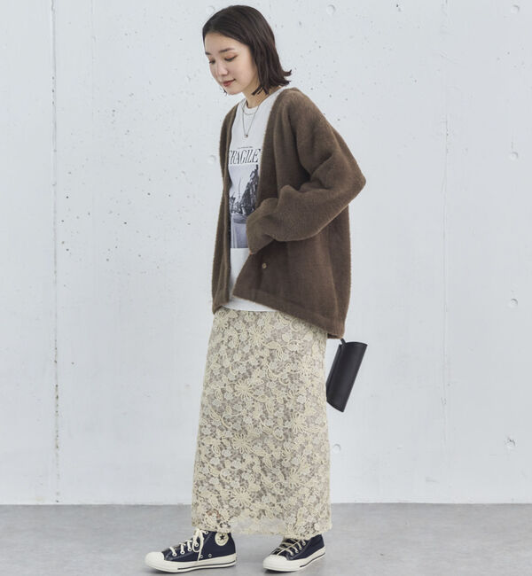 Doux archives「ダブルフェイスシャギーカーデ」|カーディガン|