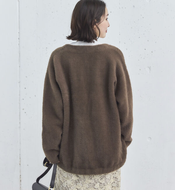 Doux archives「ダブルフェイスシャギーカーデ」|カーディガン|