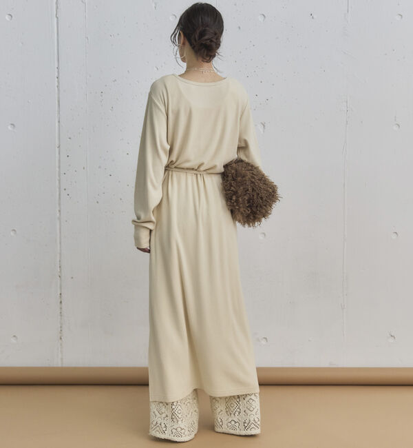 Doux archives「２ＷＡＹヘンリーネックリブワンピース」|ワンピース|