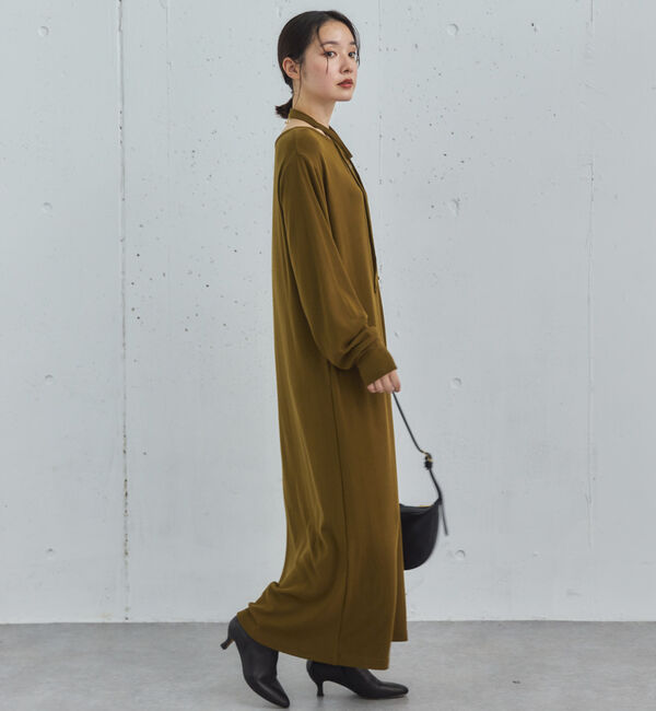 Doux archives「２ＷＡＹヘンリーネックリブワンピース」|ワンピース|