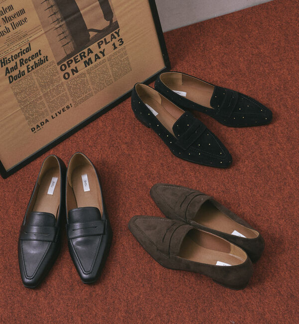 Doux archives「&rsquo;ポインテッドトゥローファー&rsquo;」|その他|BROWN