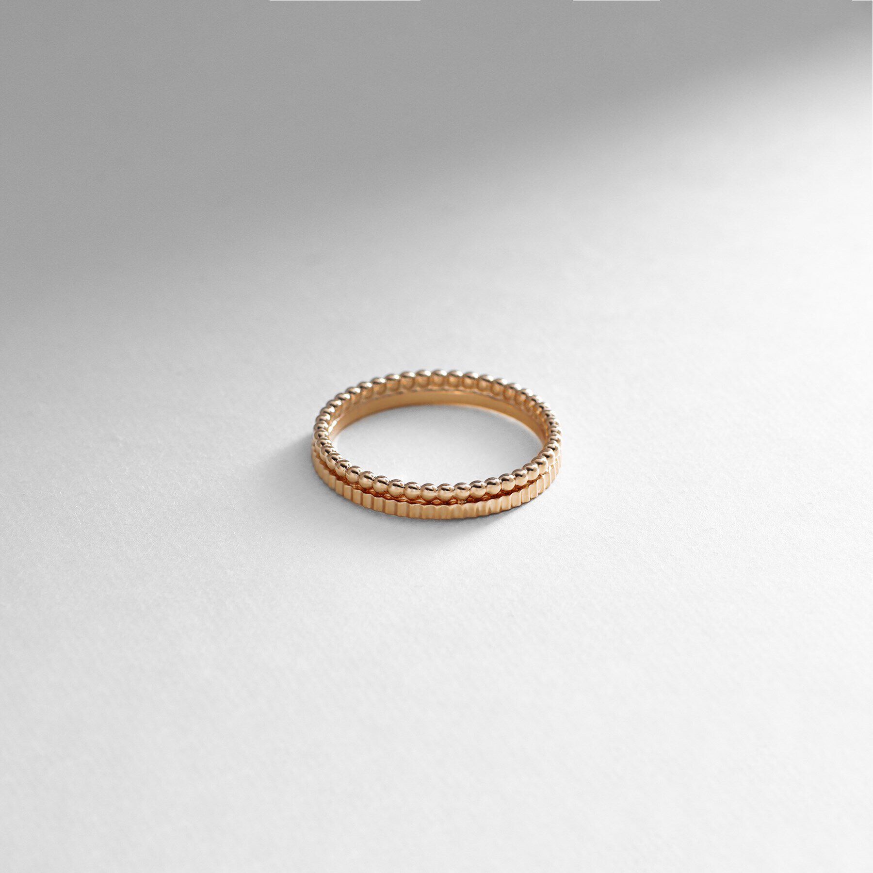 COCOSHNIK「K10ミル縦溝リング（16号）」|リング|