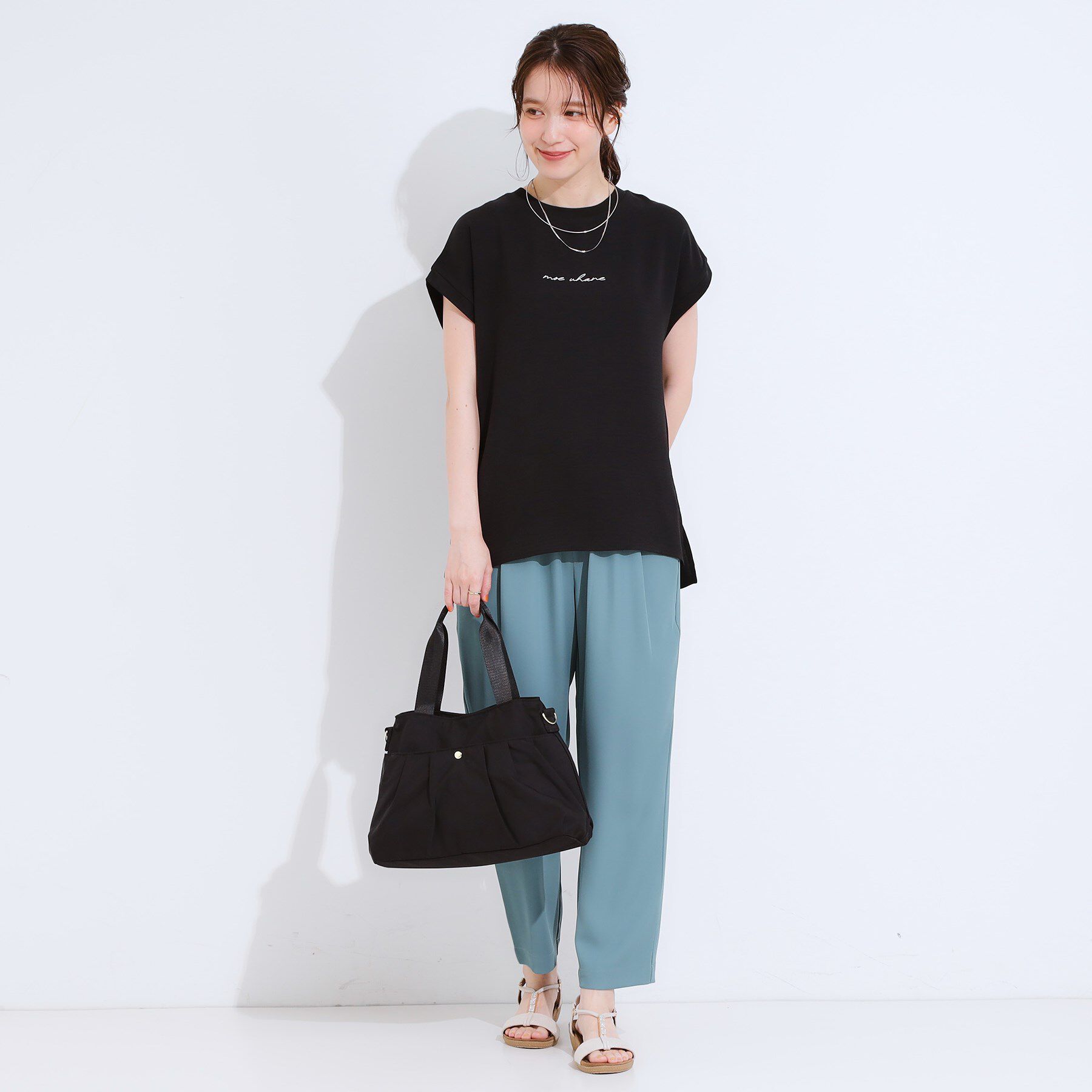 SHOO･LA･RUE「【撥水】ポケットタック2WAYトートバッグ」|トートバッグ|