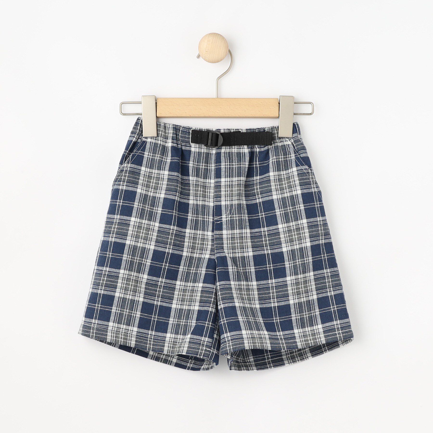 SHOO･LA･RUE「【100-150cm】チェッククライミングハーフパンツ」|その他|
