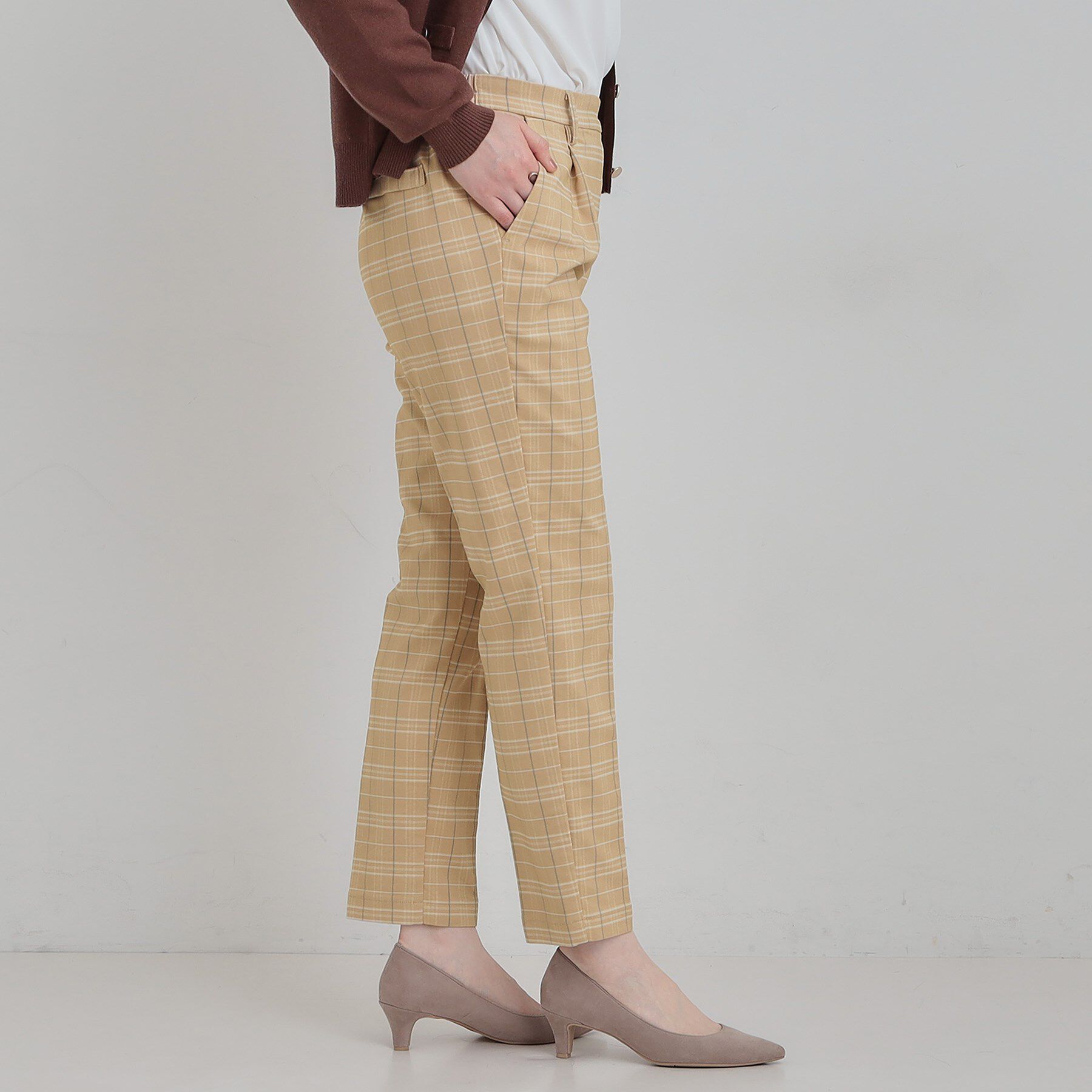 SHOO･LA･RUE「あったか裏起毛テーパードパンツ」|その他|