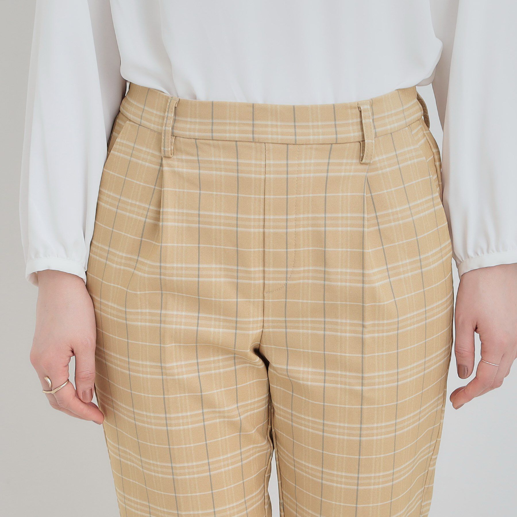 SHOO･LA･RUE「あったか裏起毛テーパードパンツ」|その他|