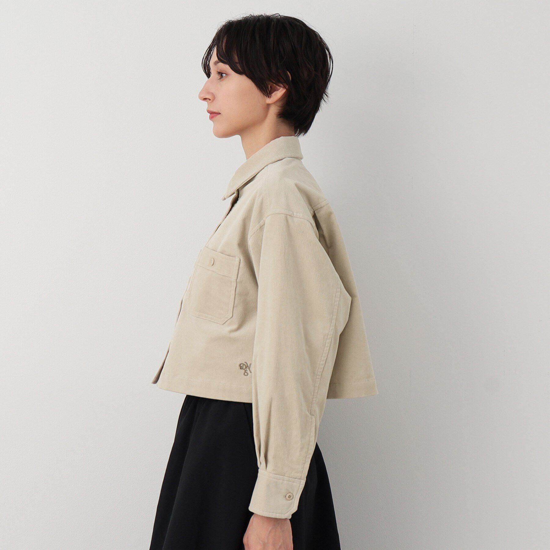 Dessin「コーデュロイショートジャケット」|テーラードジャケット|