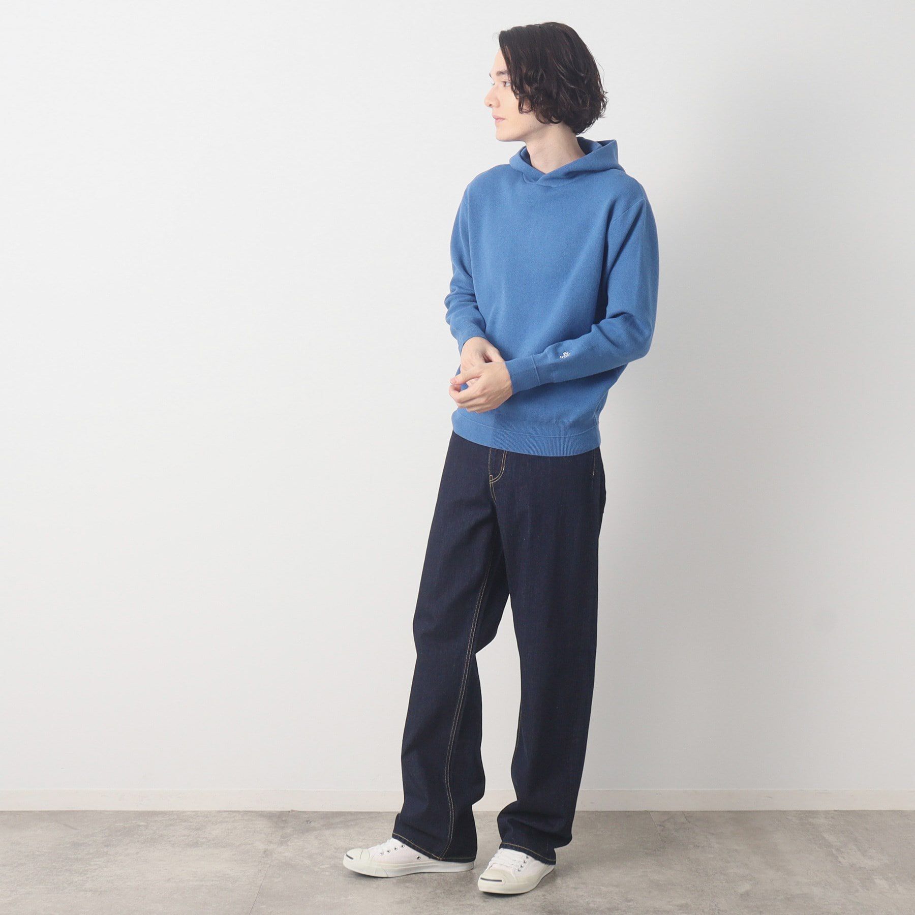 Dessin「フーデッドニットプルオーバー」|ニット・セーター|