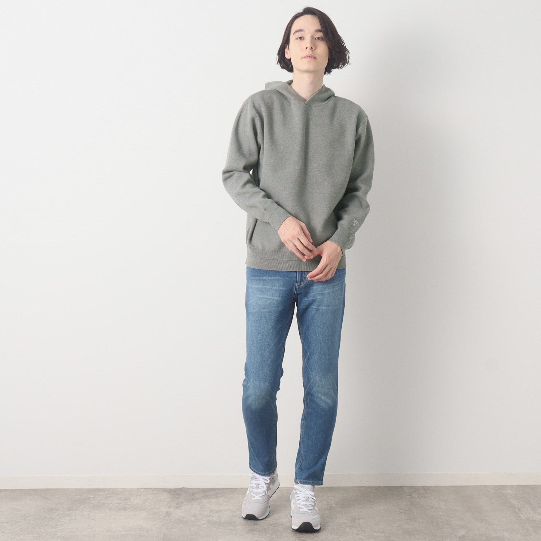 Dessin「フーデッドニットプルオーバー」|ニット・セーター|