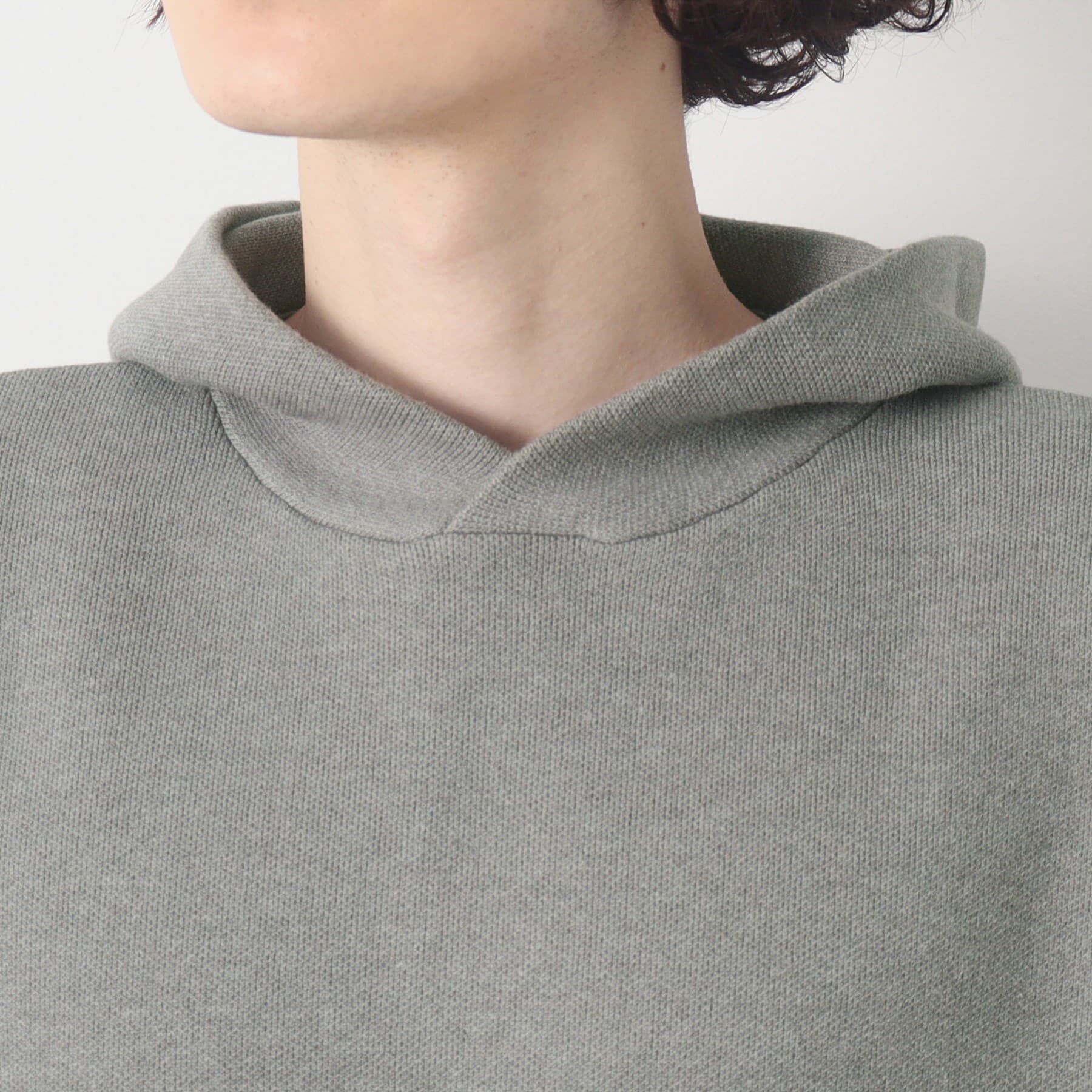 Dessin「フーデッドニットプルオーバー」|ニット・セーター|