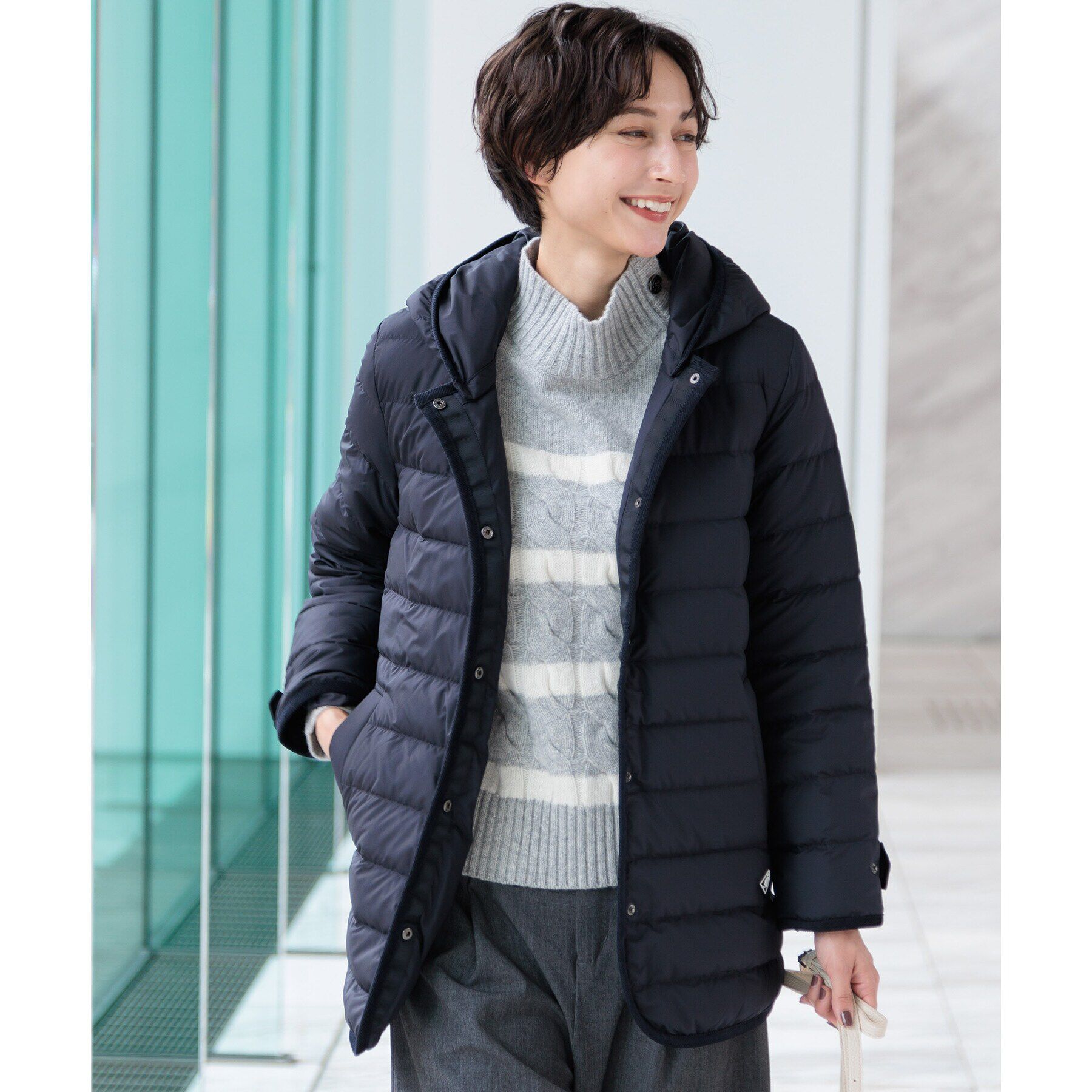 Dessin「【2WAY】ミュラーダウン（XS～L）」|ダウン|ネイビー(094)