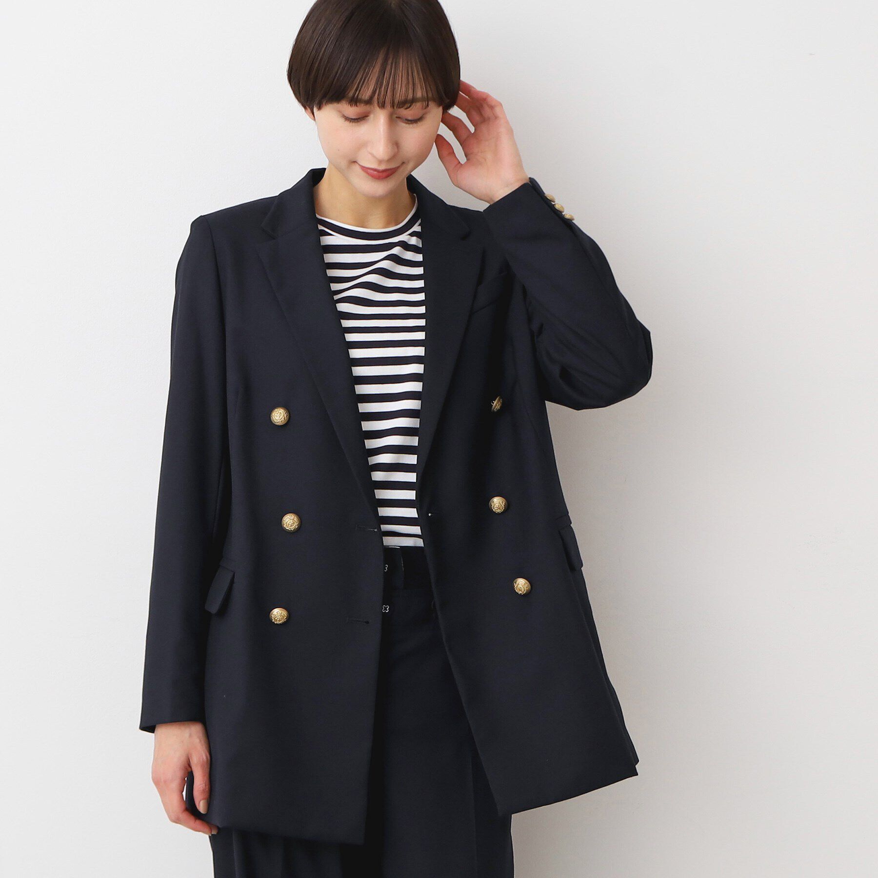 Dessin「金ボタンダブルジャケット」|テーラードジャケット|
