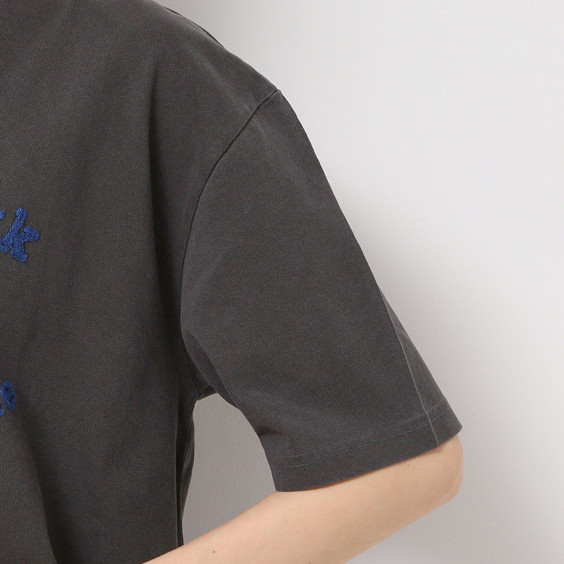 Dessin「【ユニセックス・洗える】ピグメントロゴTシャツ」|Tシャツ・カットソー|