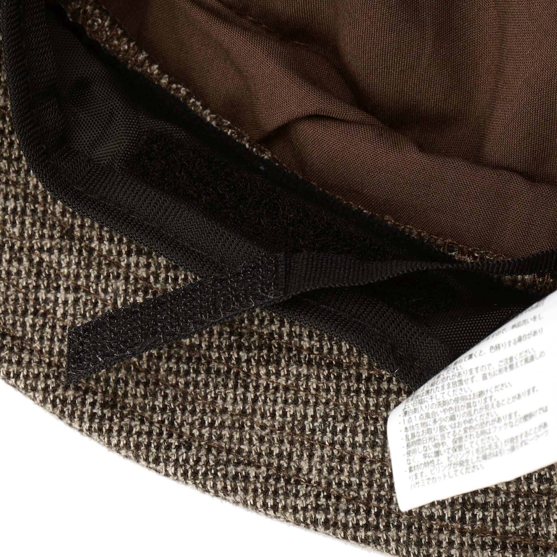 ITS&rsquo;DEMO「【サイズ調節可／手洗い可】小顔キャスケット」|キャップ・キャスケット|