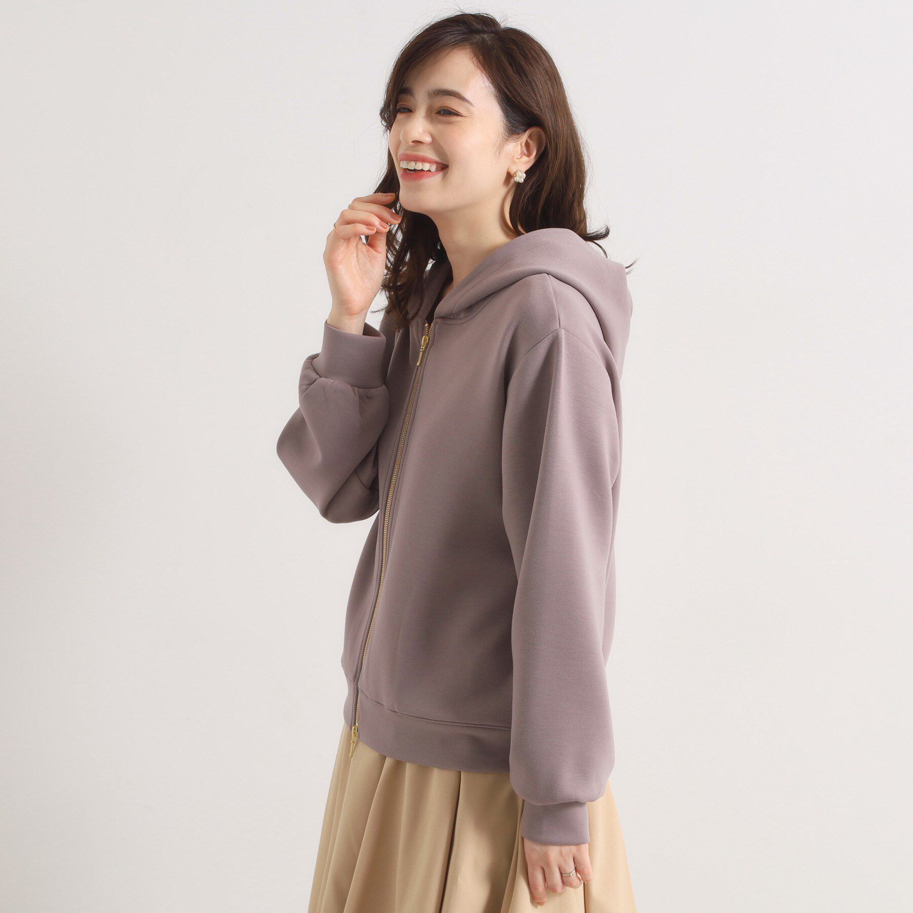 ITS&rsquo;DEMO「【洗濯機OK】ダンボールパーカ」|パーカー|