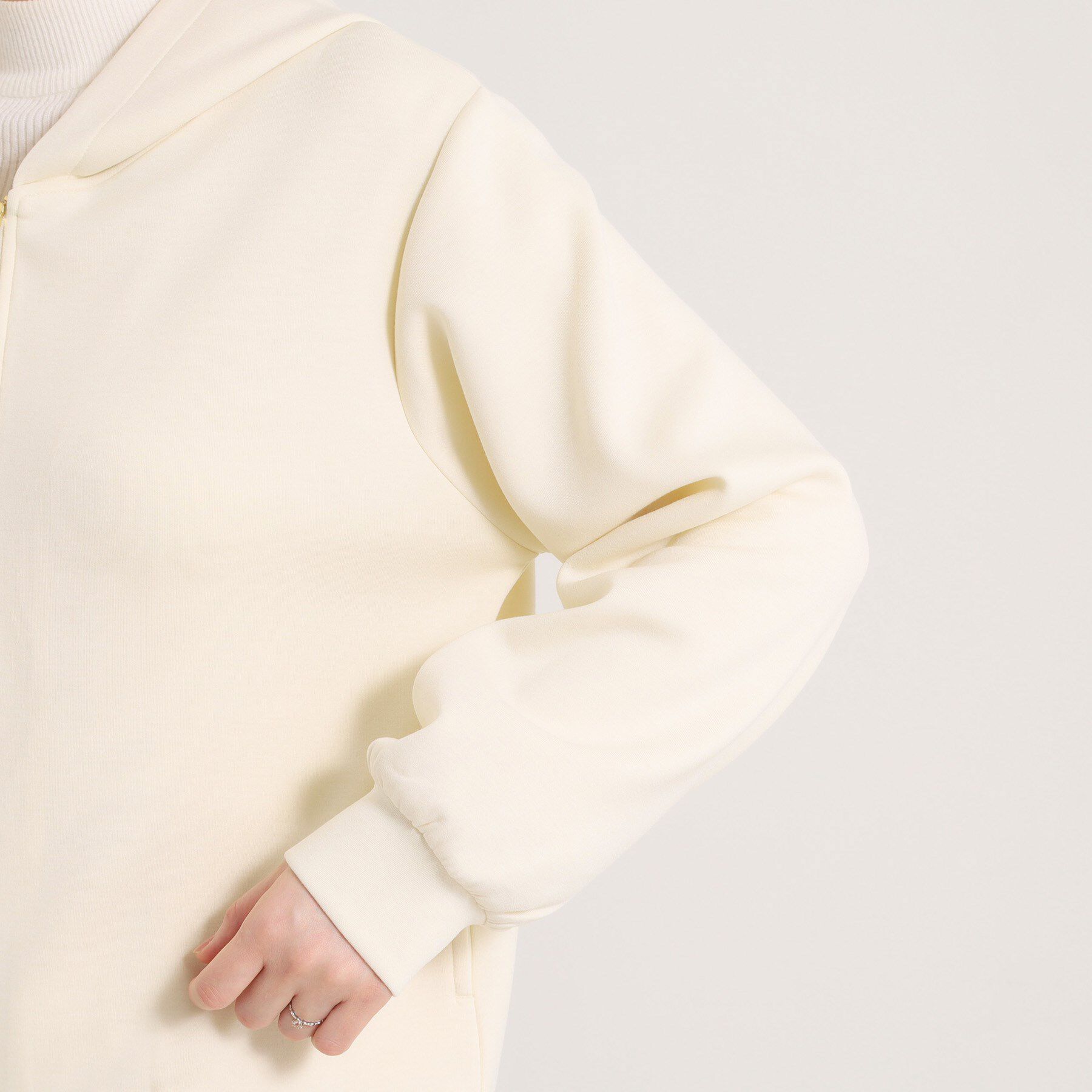 ITS&rsquo;DEMO「【洗濯機OK】ダンボールパーカ」|パーカー|