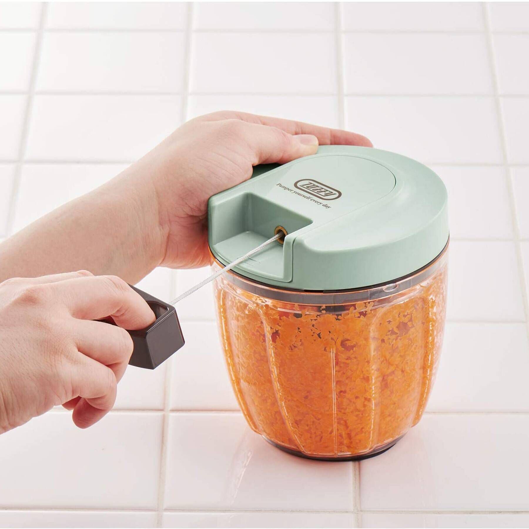 212 KITCHEN STORE「ハンディチョッパー２　K-HC６-PA ＜Toffy トフィ＞」|食器・キッチングッズ|