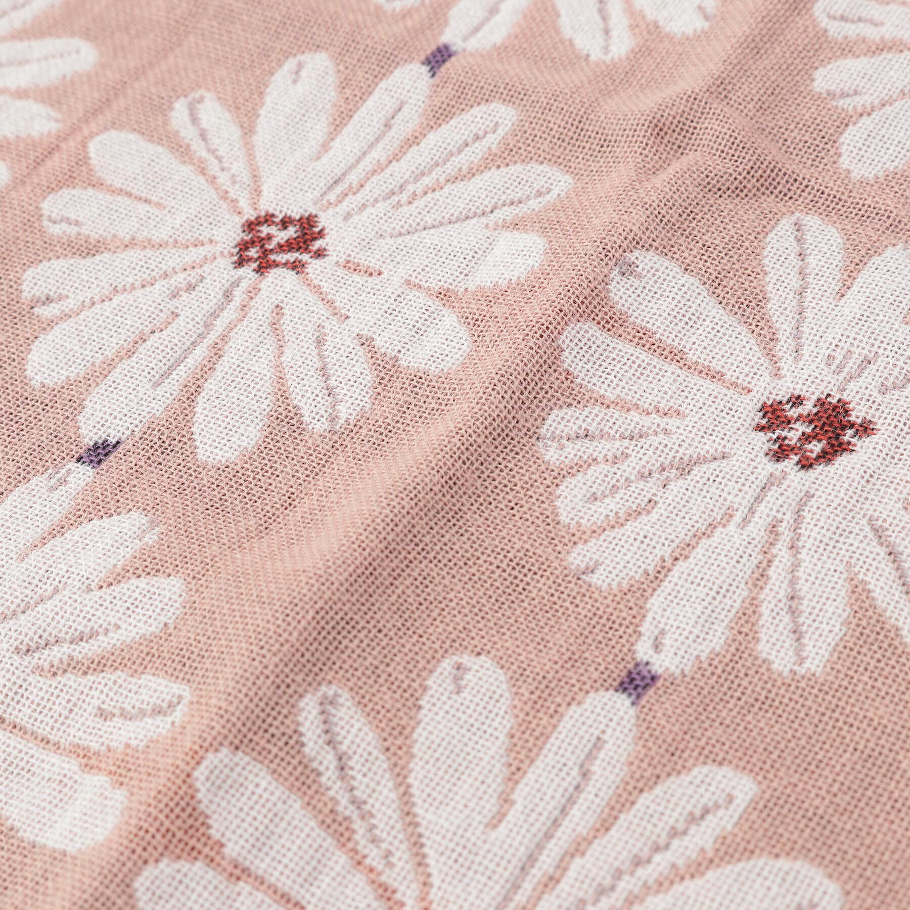 212 KITCHEN STORE「3重ガーゼハンカチ　白い花」|ハンカチ|