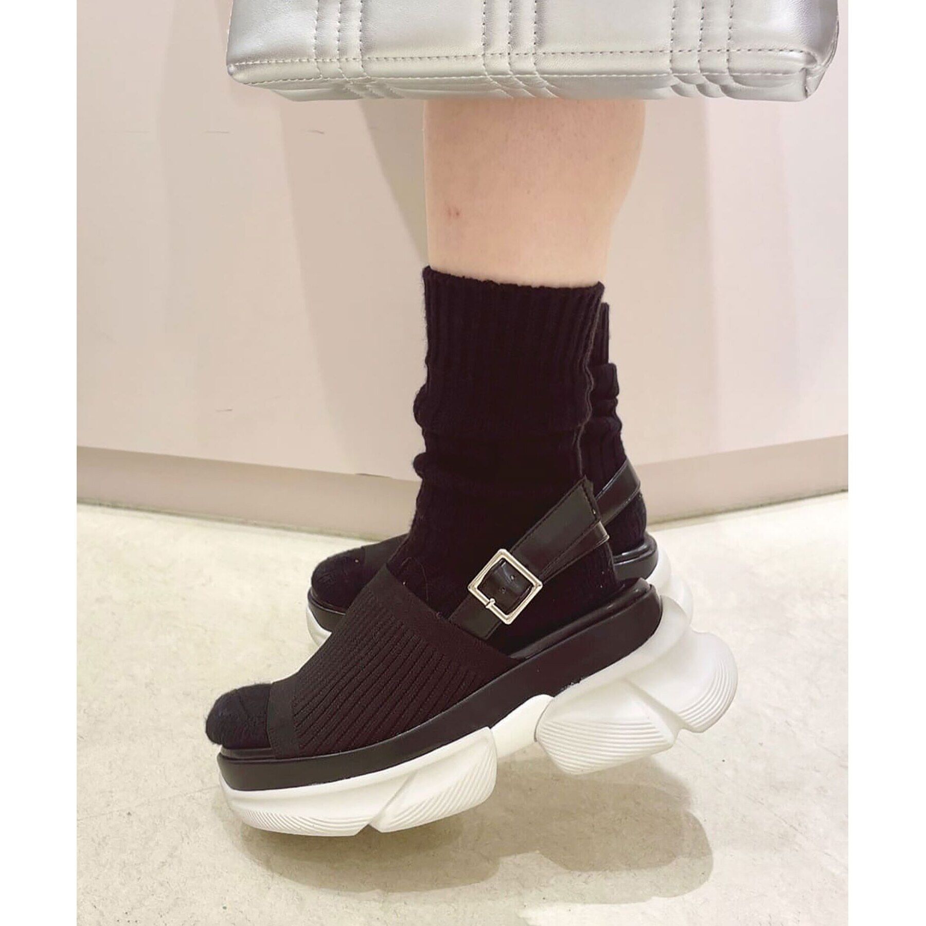 ESPERANZA「ニットアッパーサンダル 24SS」|サンダル|