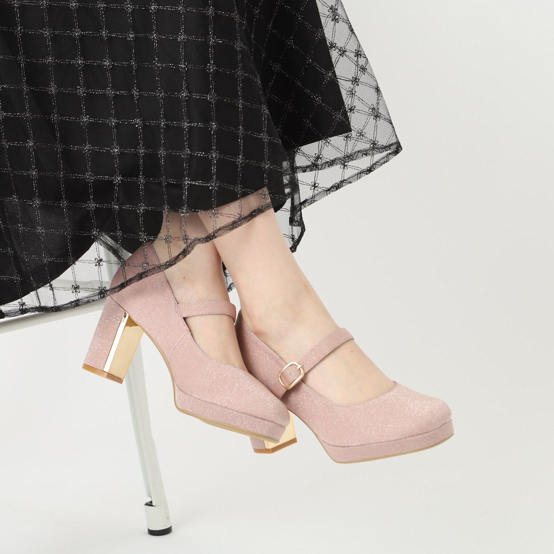 ESPERANZA「甲ストラップパンプス」|パンプス|