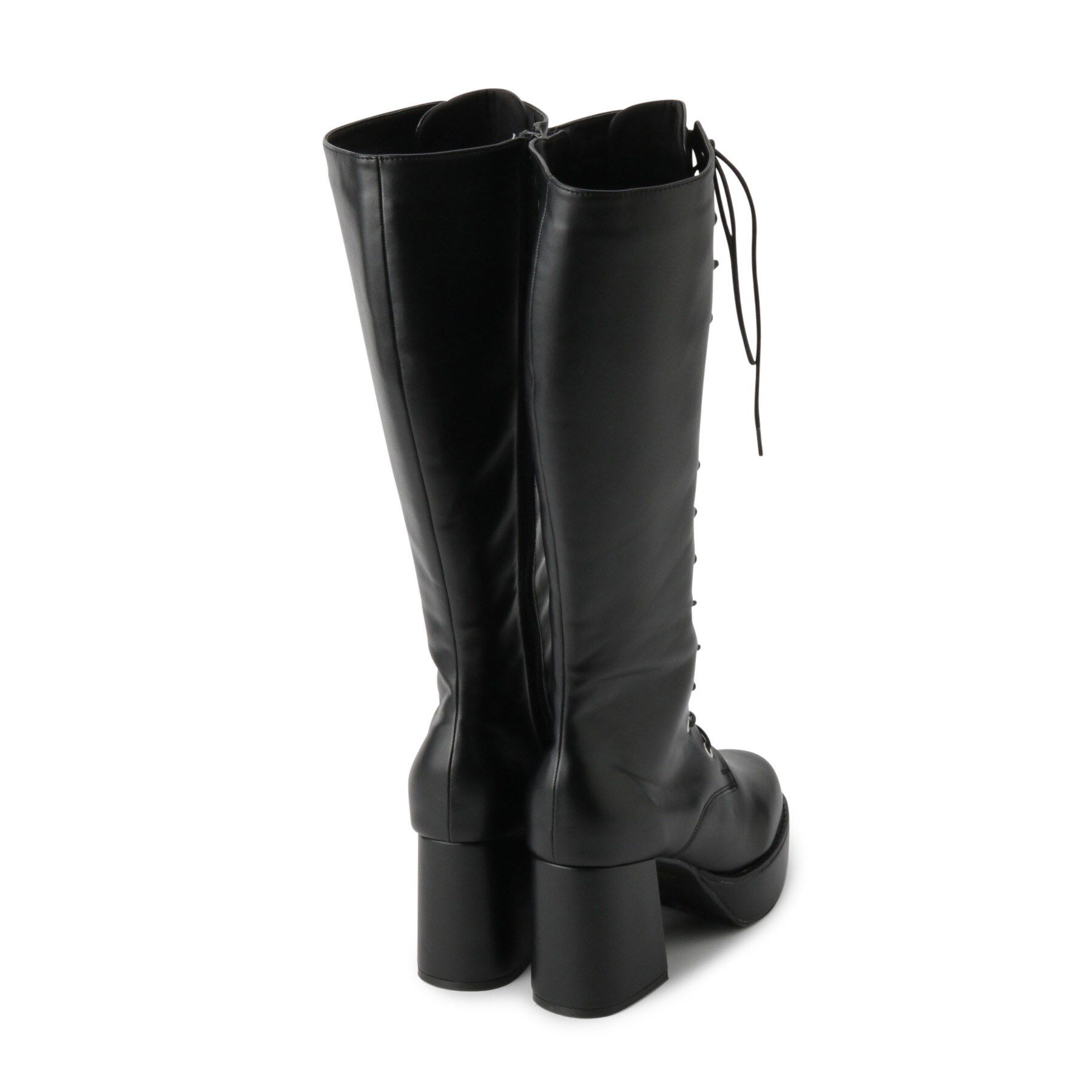 csT&P「厚底レースアップ」|ショートブーツ|