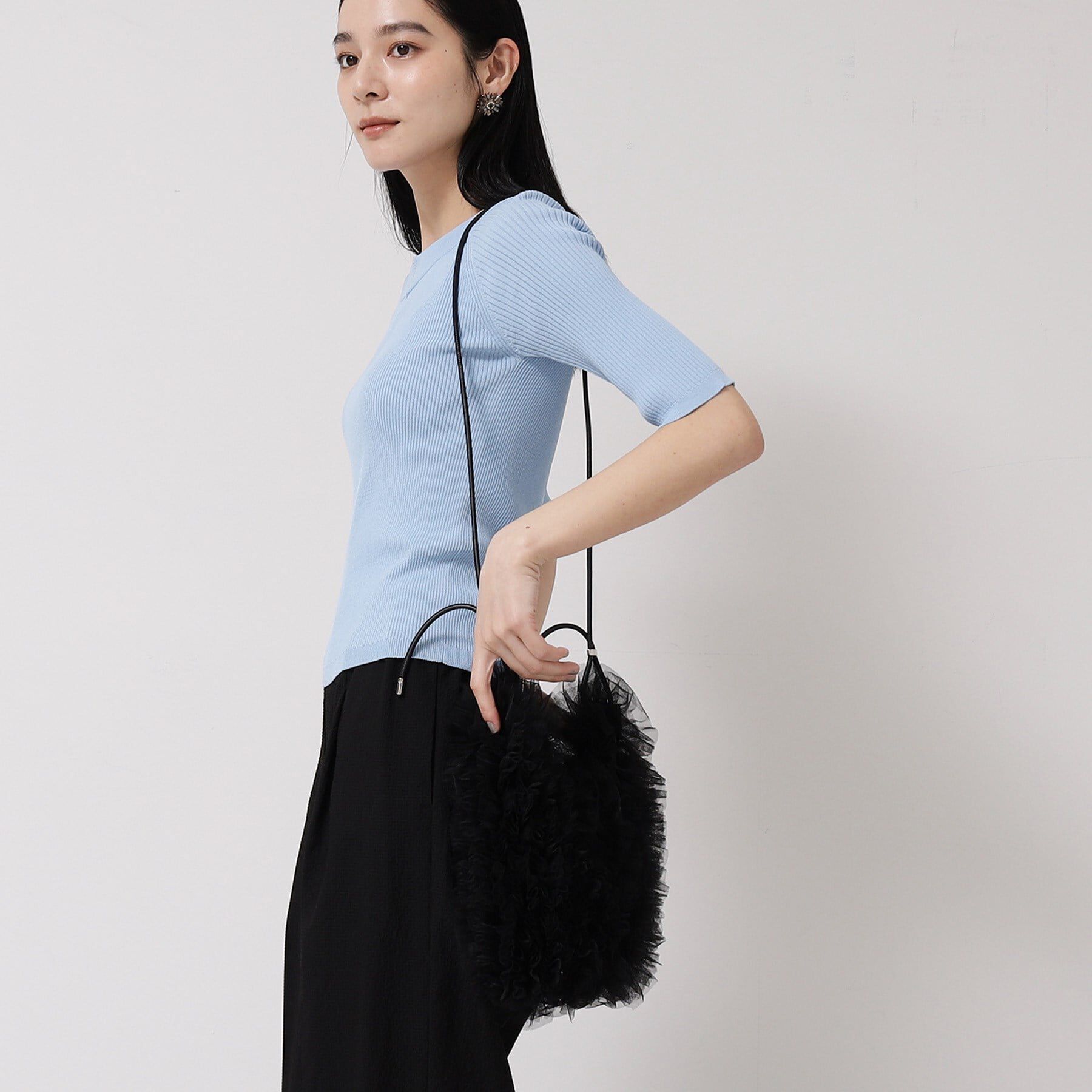 SunaUna「【トレンド／可愛い】チュールバッグ」|ショルダー・メッセンジャー|