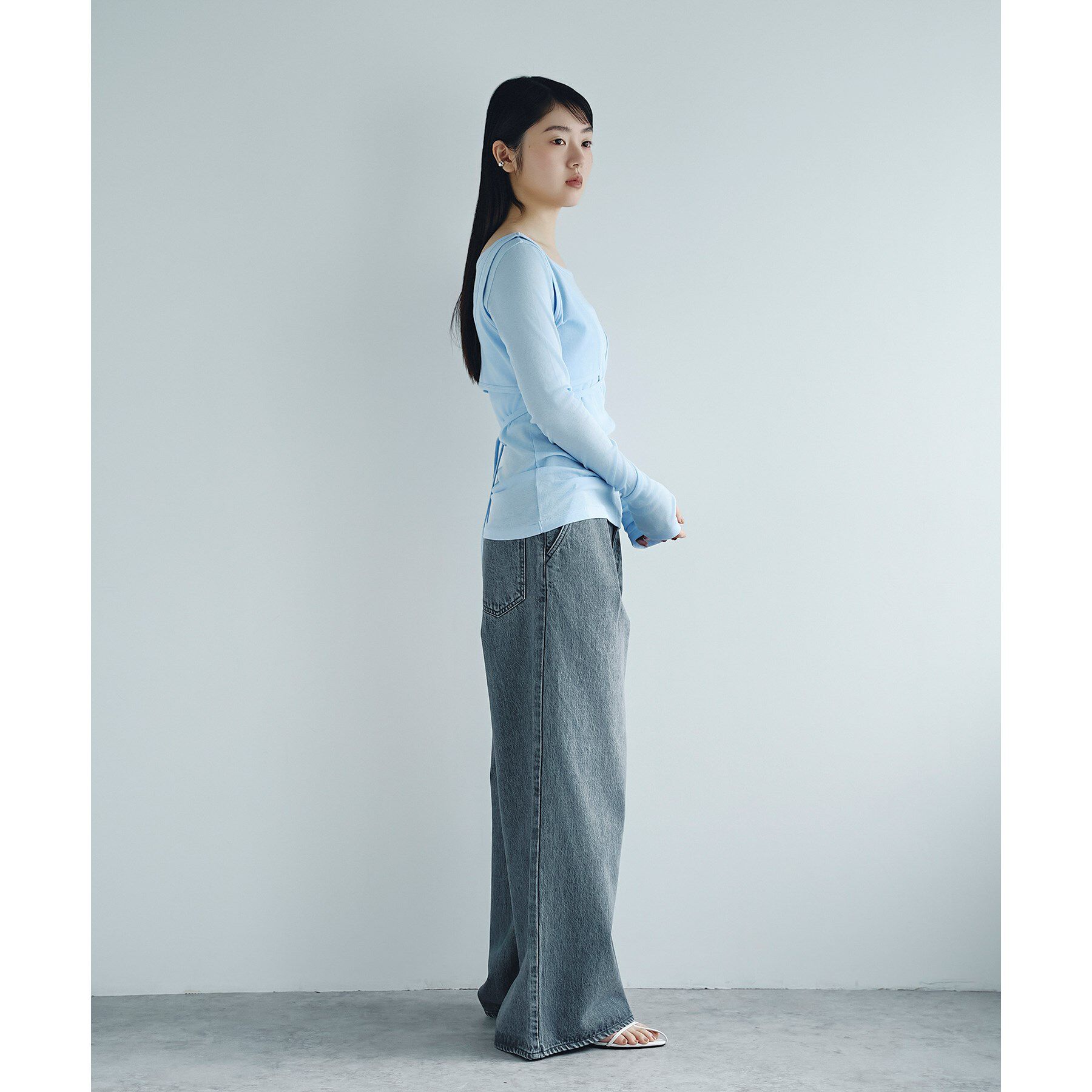 CODE A「bra top layered tee」|Tシャツ・カットソー|