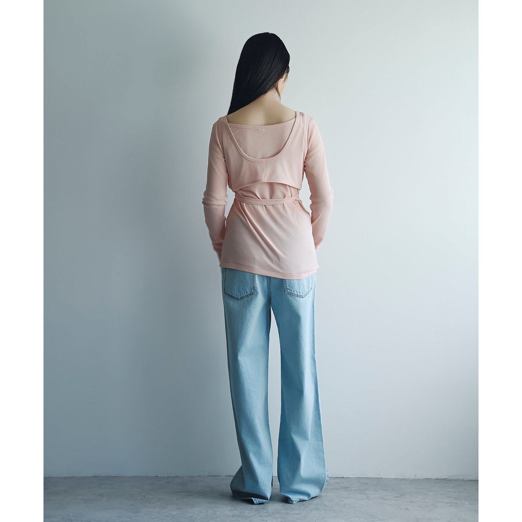 CODE A「bra top layered tee」|Tシャツ・カットソー|