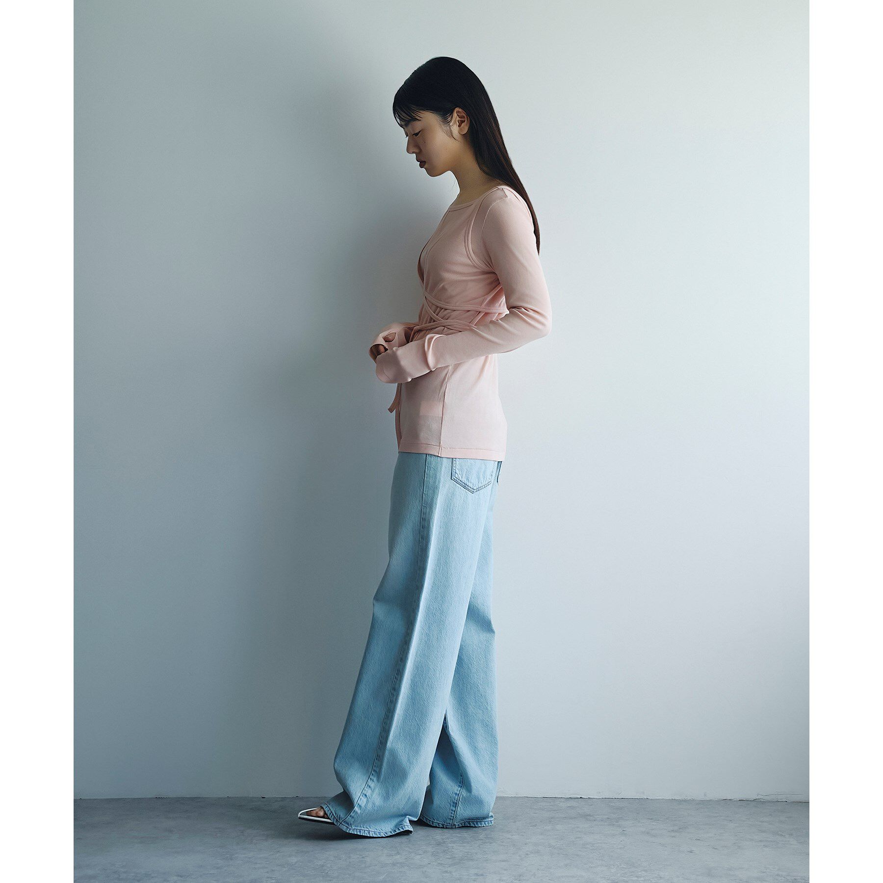 CODE A「bra top layered tee」|Tシャツ・カットソー|