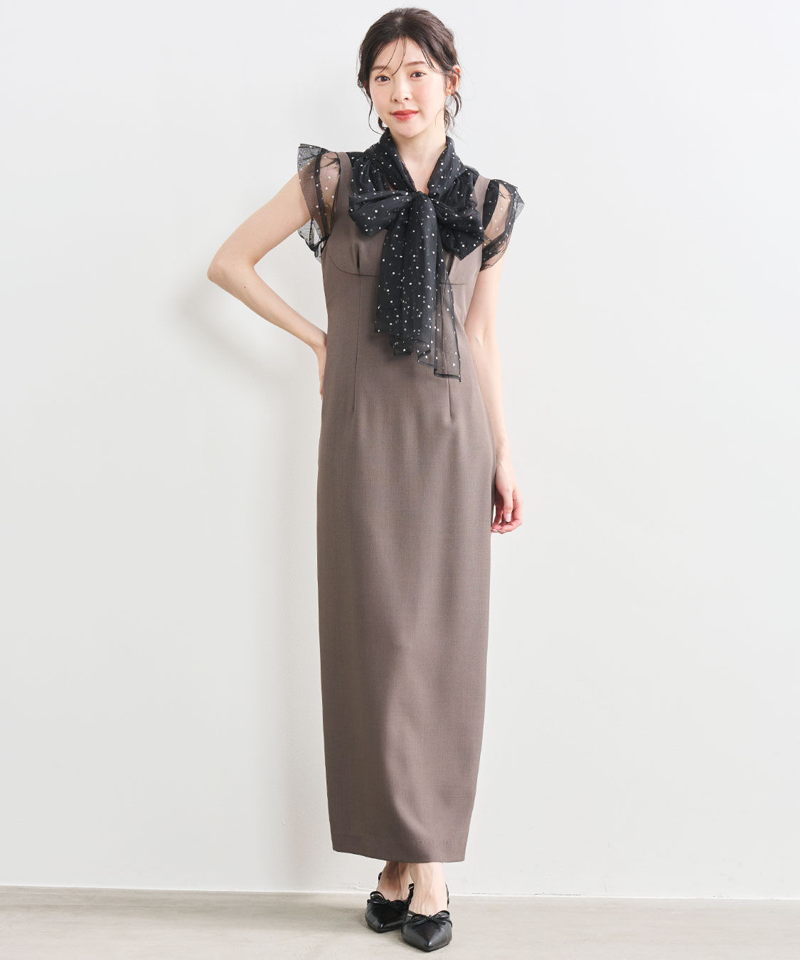 COCO DEAL「Uネックタイトワンピース」|ワンピース|