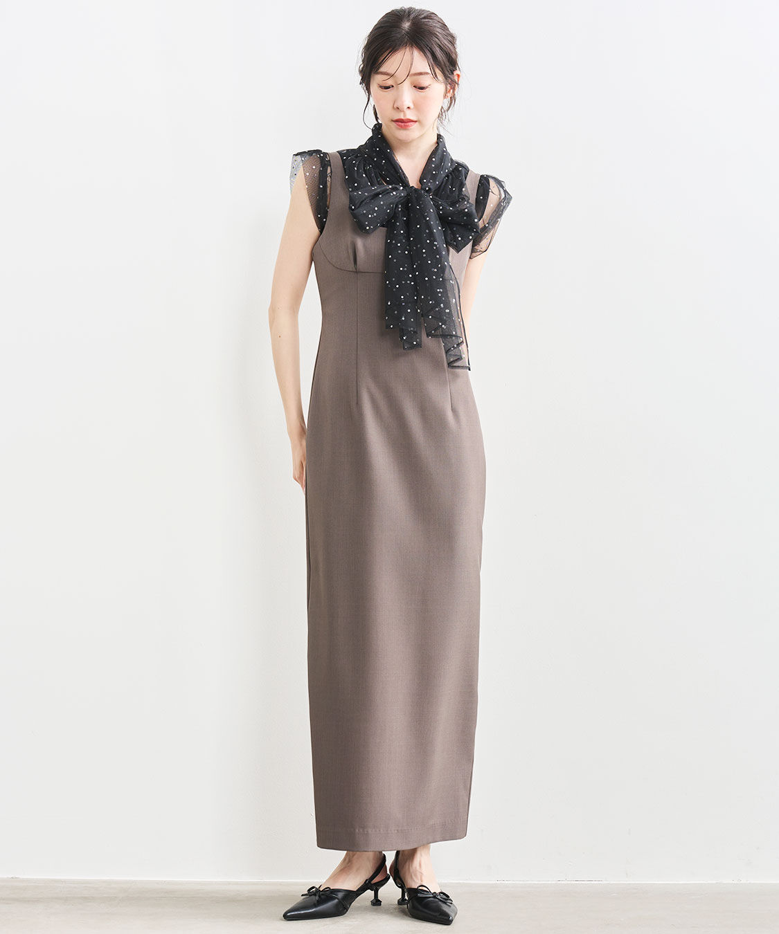 COCO DEAL「Uネックタイトワンピース」|ワンピース|