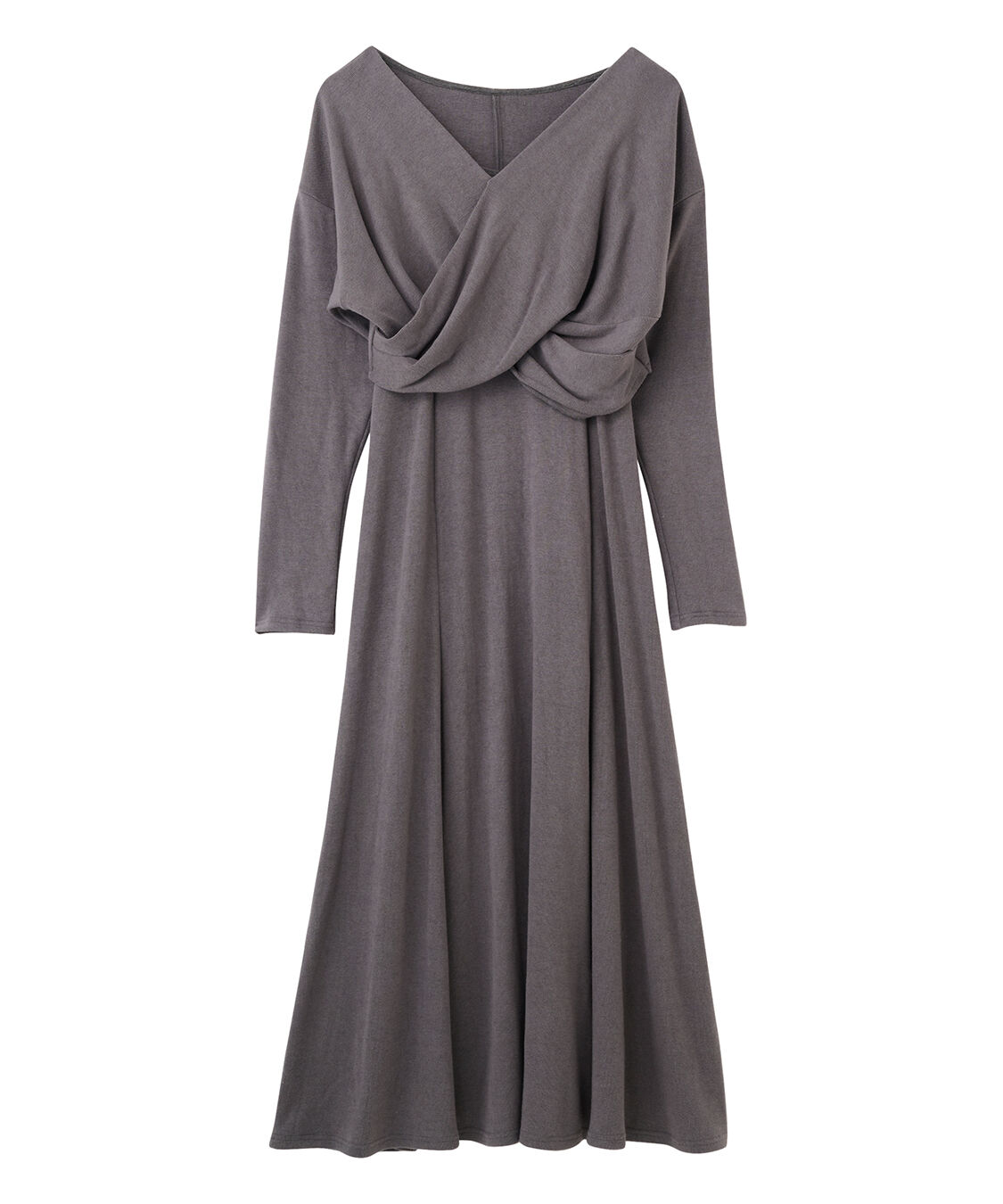 COCO DEAL「2WAYカシュクールトップス&times;キャミワンピース」|ワンピース|チャコール