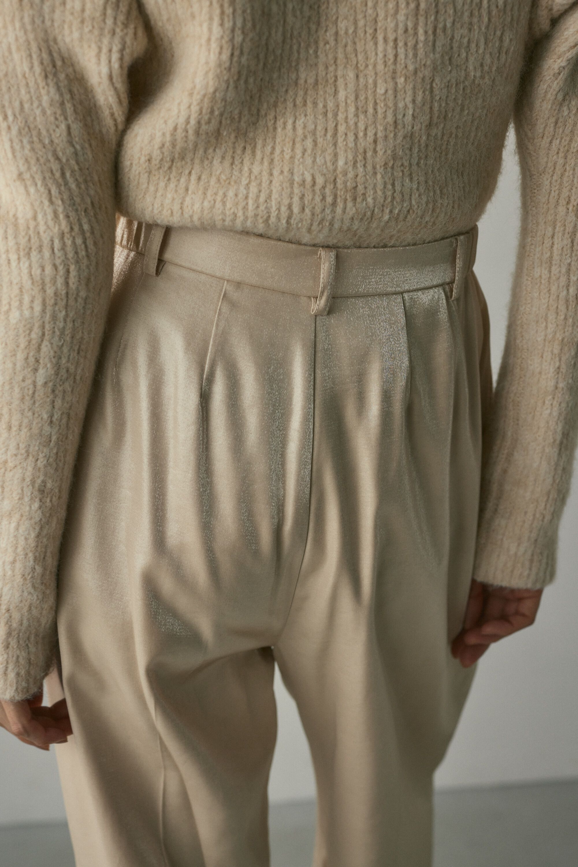 STYLEMIXER「サテンタックパンツ」|その他|