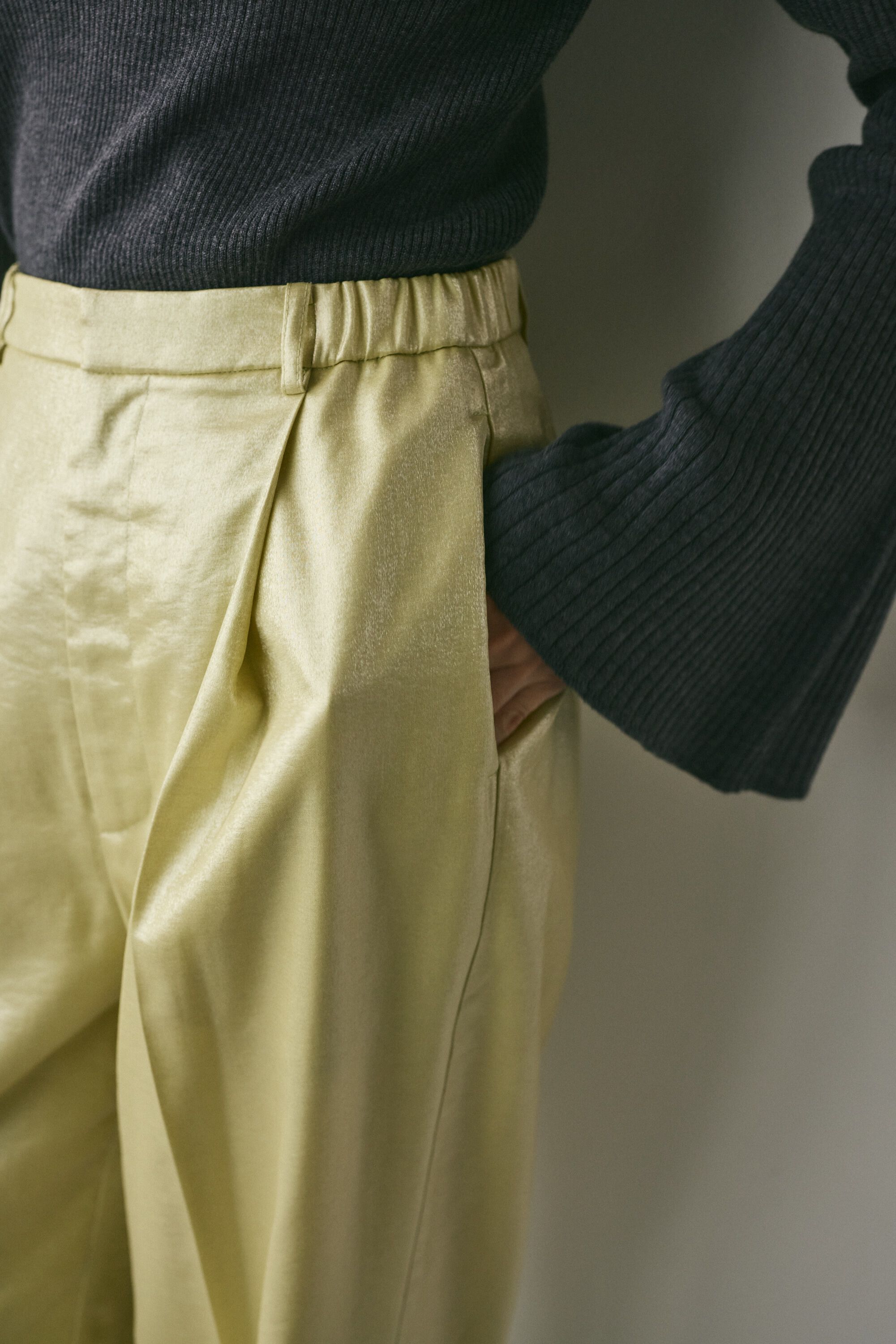 STYLEMIXER「サテンタックパンツ」|その他|