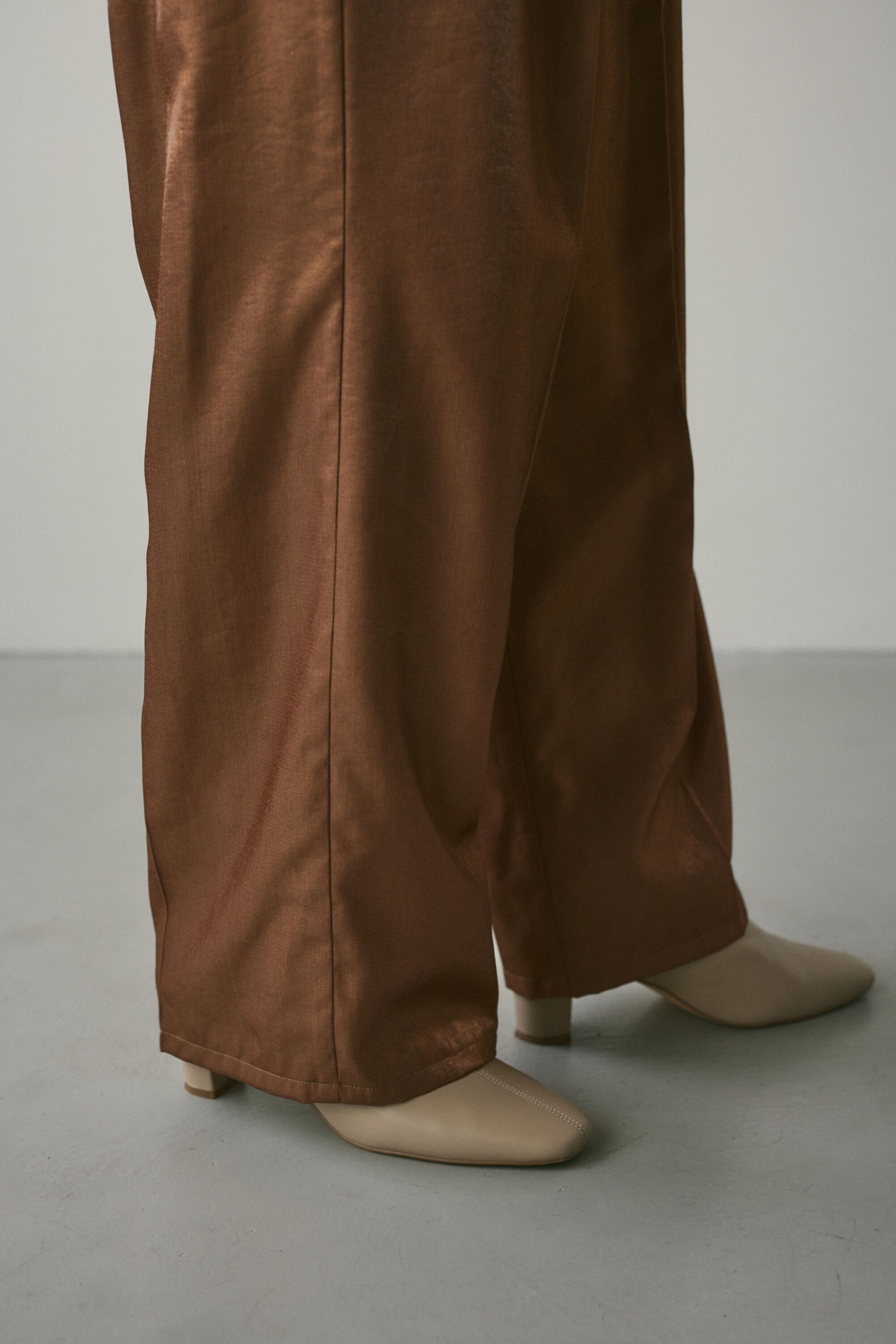 STYLEMIXER「サテンタックパンツ」|その他|