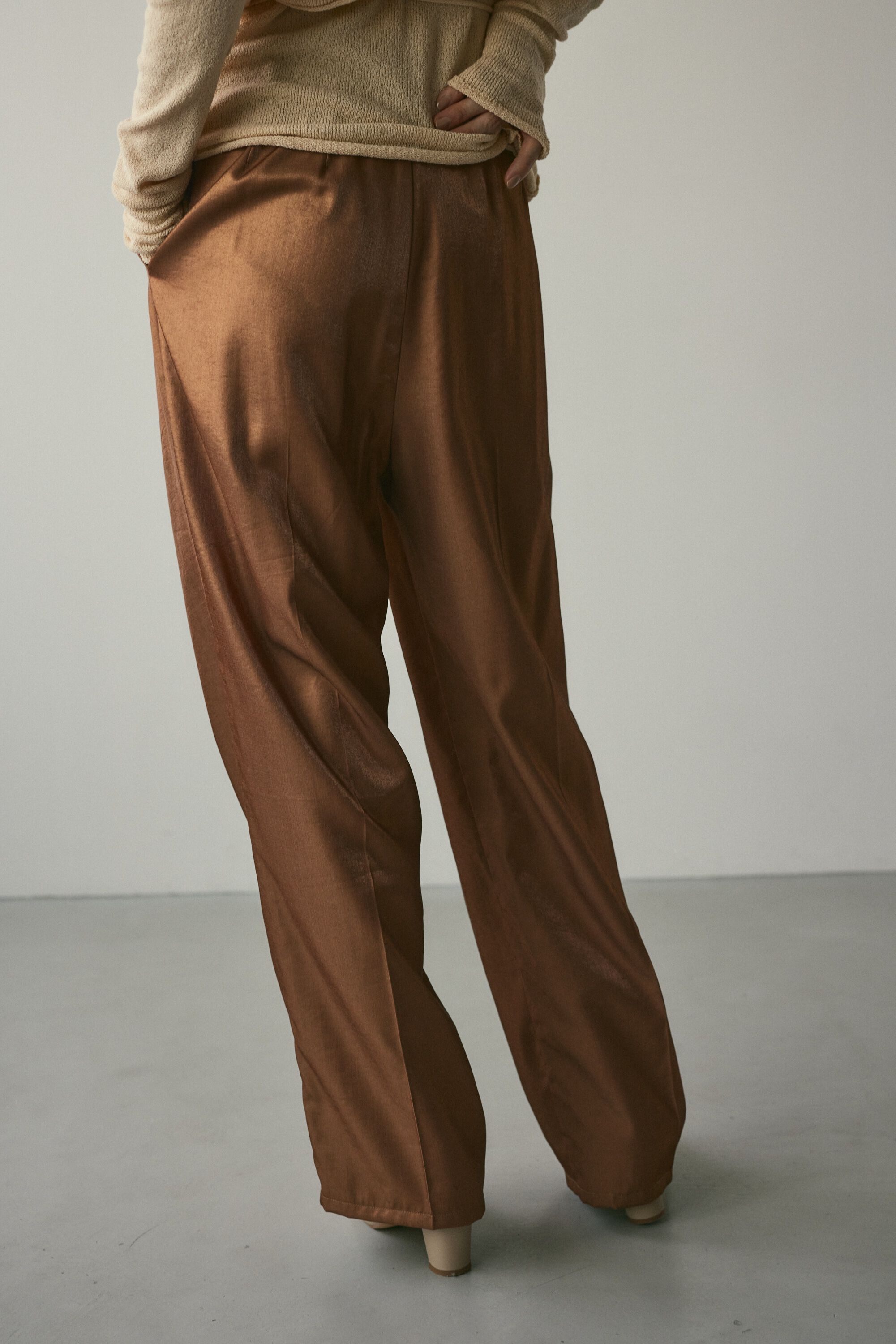 STYLEMIXER「サテンタックパンツ」|その他|