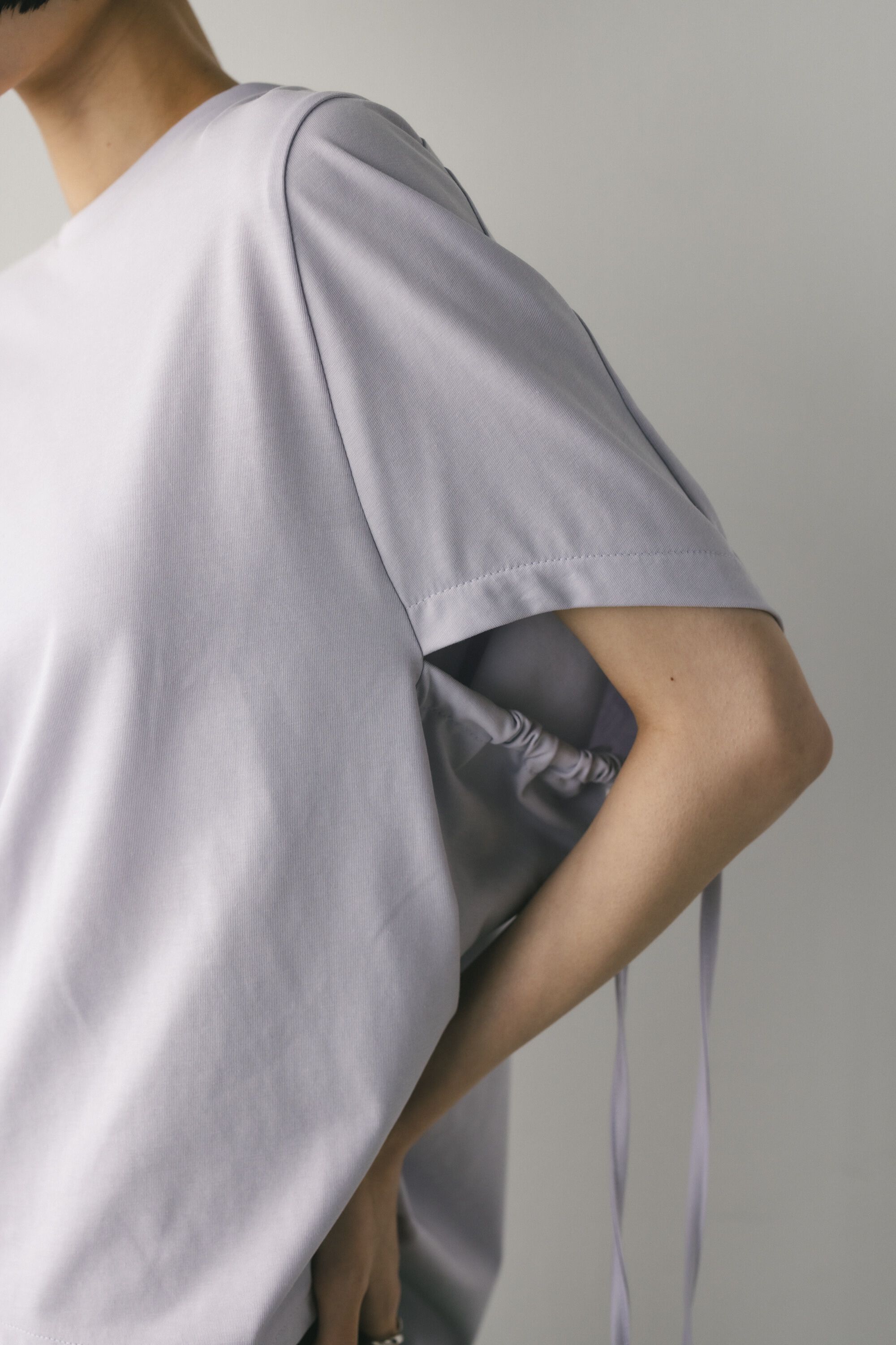 STYLEMIXER「ギャザーストリングT」|Tシャツ・カットソー|