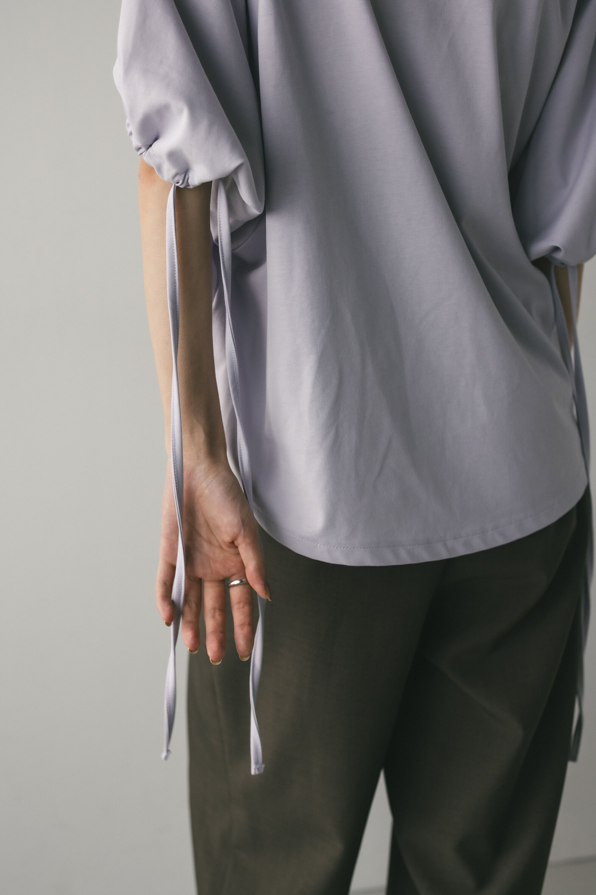 STYLEMIXER「ギャザーストリングT」|Tシャツ・カットソー|