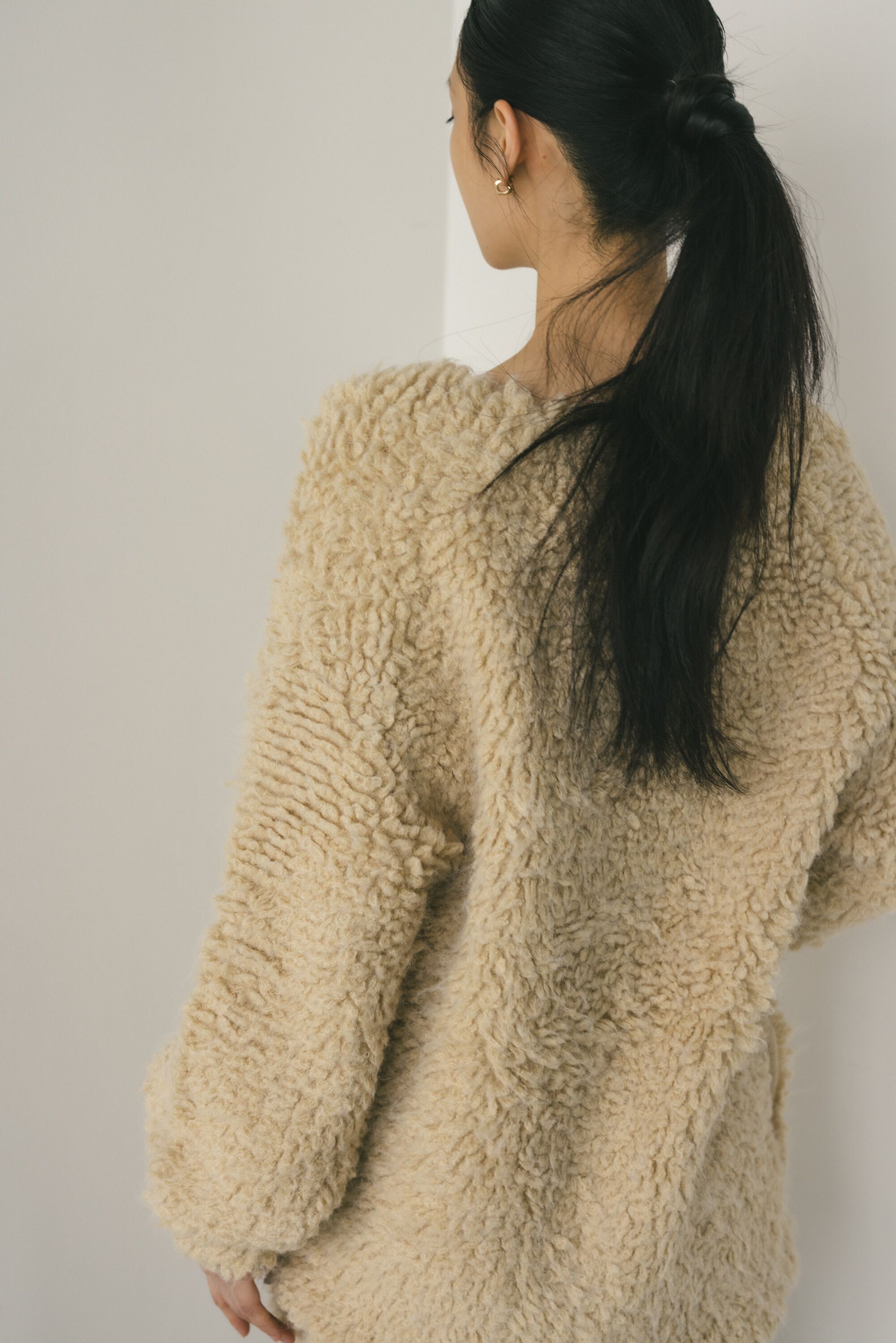 STYLEMIXER「ミックスループニットカーデ」|カーディガン|