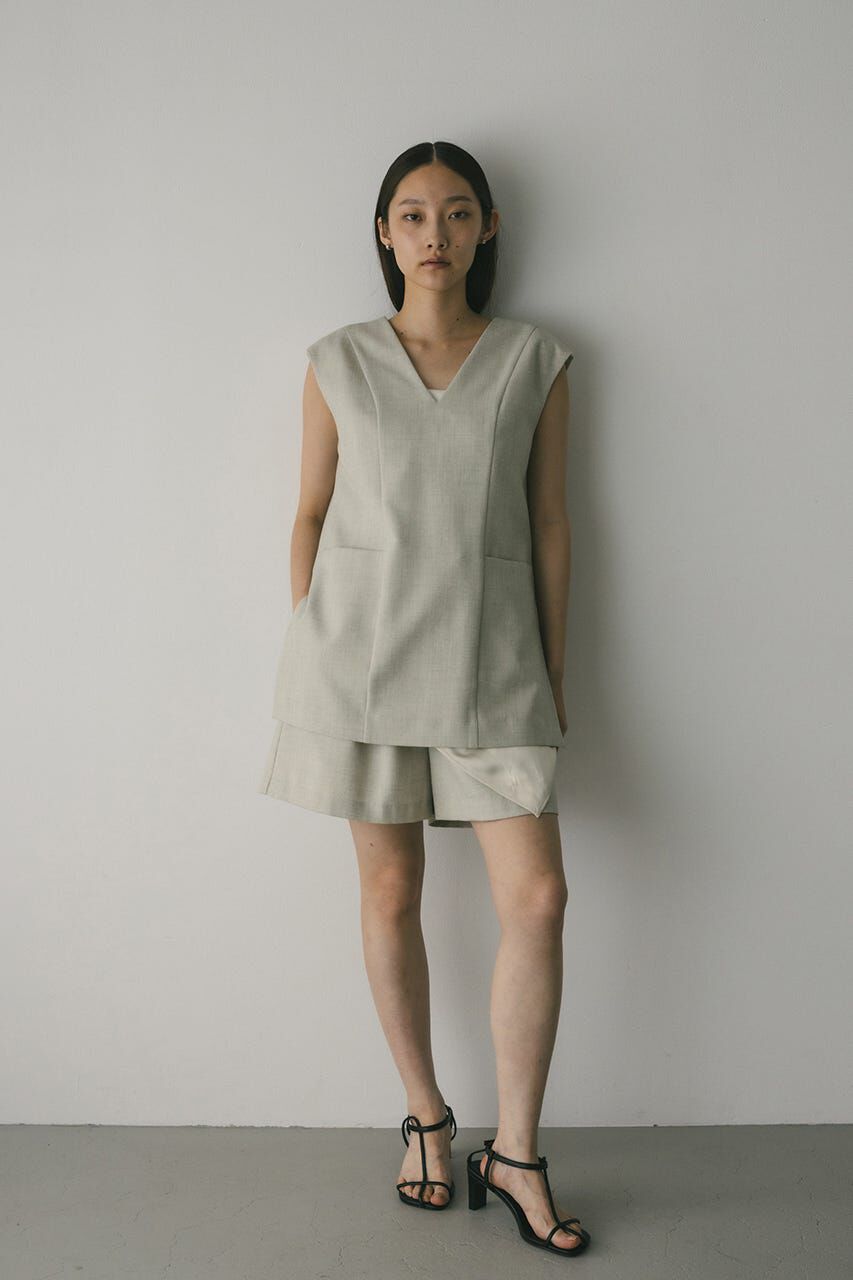 STYLEMIXER「レイヤーベストショートオールインワン」|その他|IVOY3